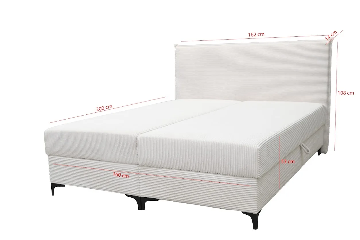 Łóżko kontynentalne OSLO - obrazek 6