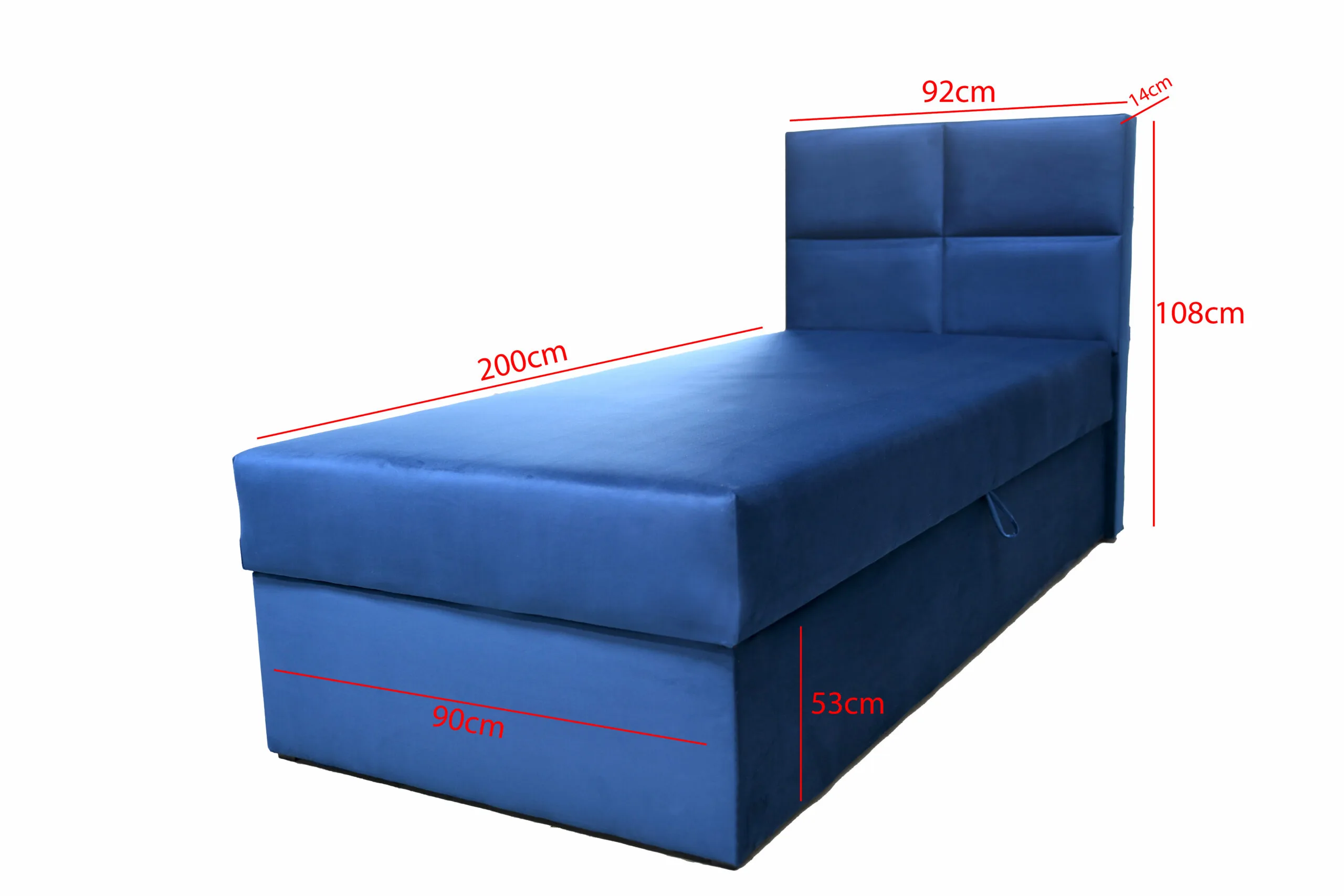 Łóżko kontynentalne Tokyo 90cm - obrazek 7