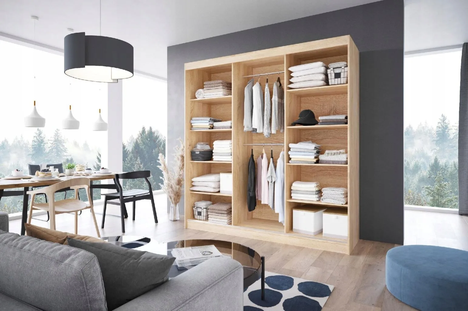 Szafa przesuwna LACO180 - obrazek 13