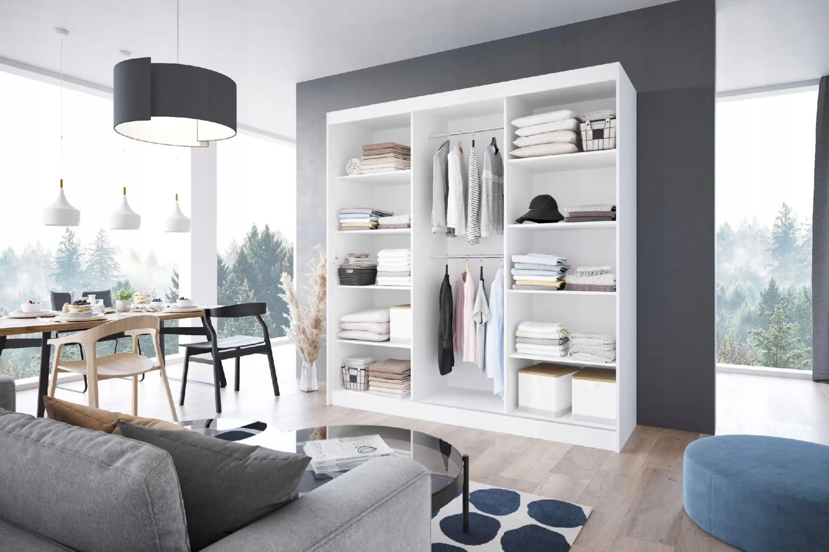 Szafa przesuwna LACO180 - obrazek 3