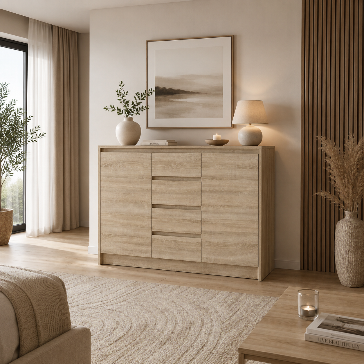 Komoda MALMO 1 SONOMA