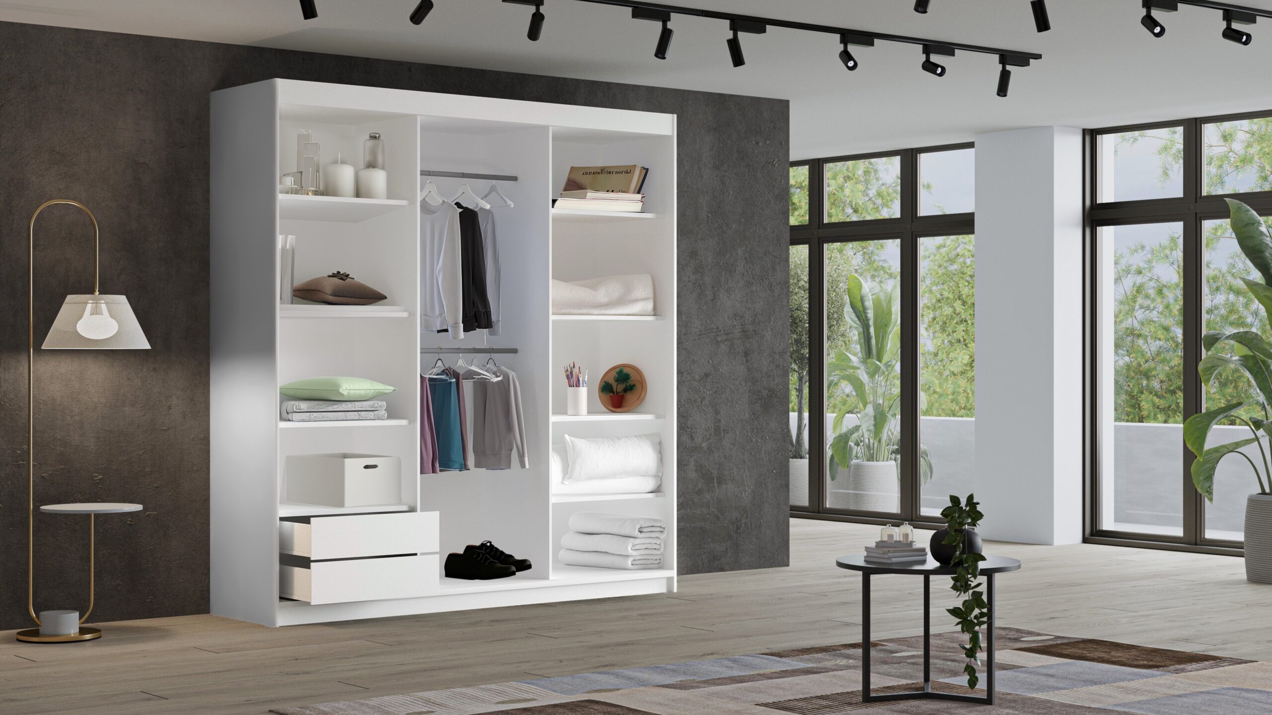 Szafa przesuwna RIO-4 180cm - obrazek 5