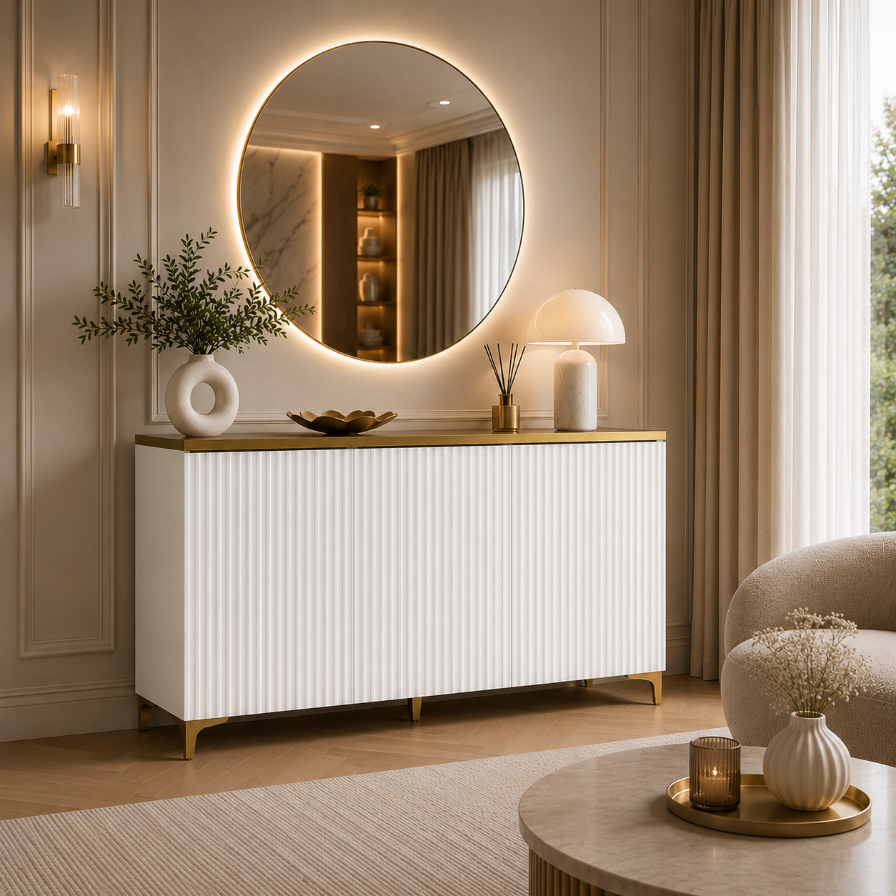 Komoda LUXE BIAŁA