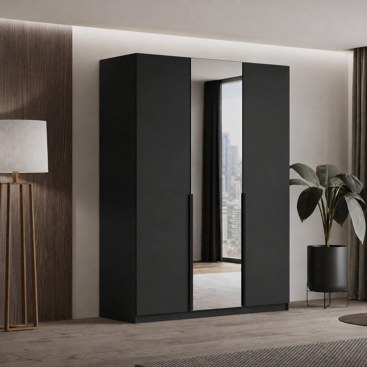 LIZA 150 CZARNA Z LUSTREM - obrazek 2